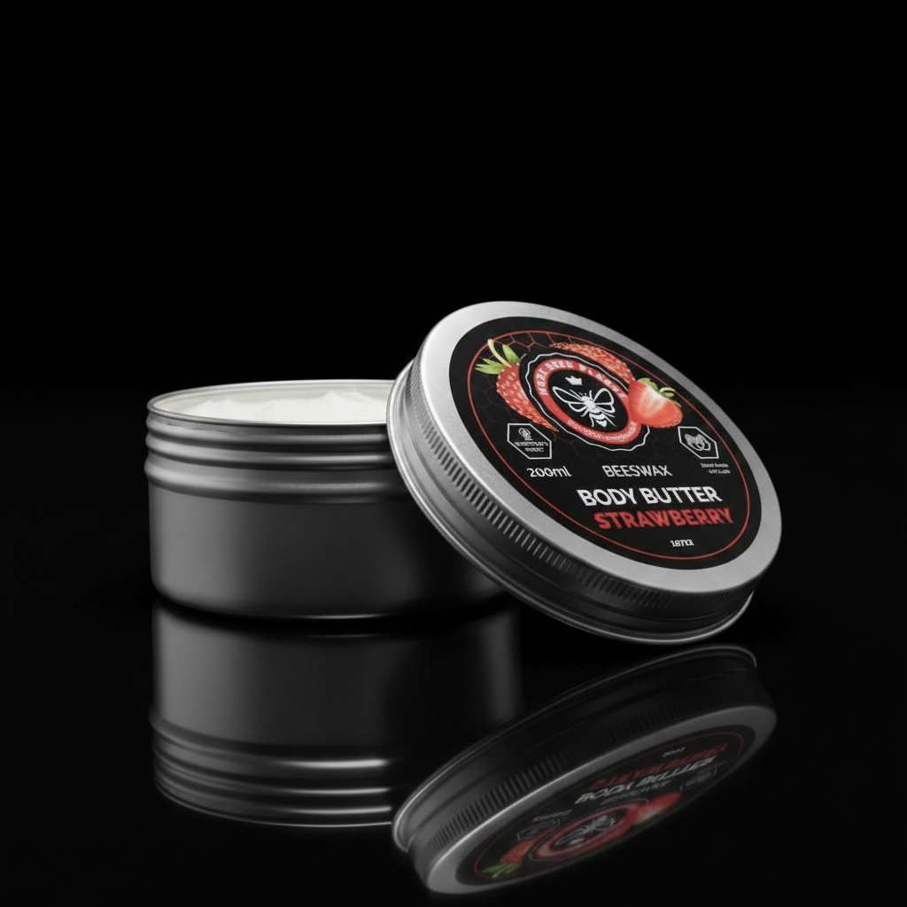 200ml Strawberry Body Butter