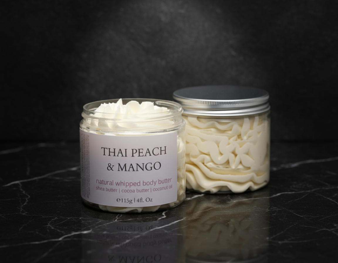 Cocoa & Patchouli Natural Whipped Body Butter