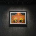 Bopstar Original No.2. Oil Pastel on Cardboard